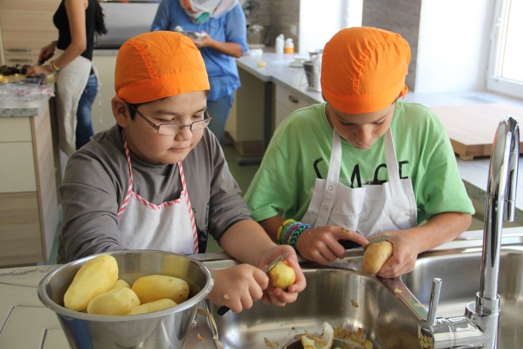 Kochen in der Schule